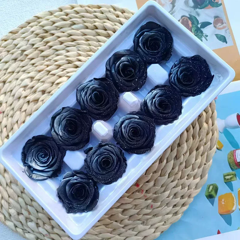 Иммортальная/бессмертная цветочная Diy материал роза B-уровня real flower засушенные цветы высококлассный ручной букет капучино набор целая коробка