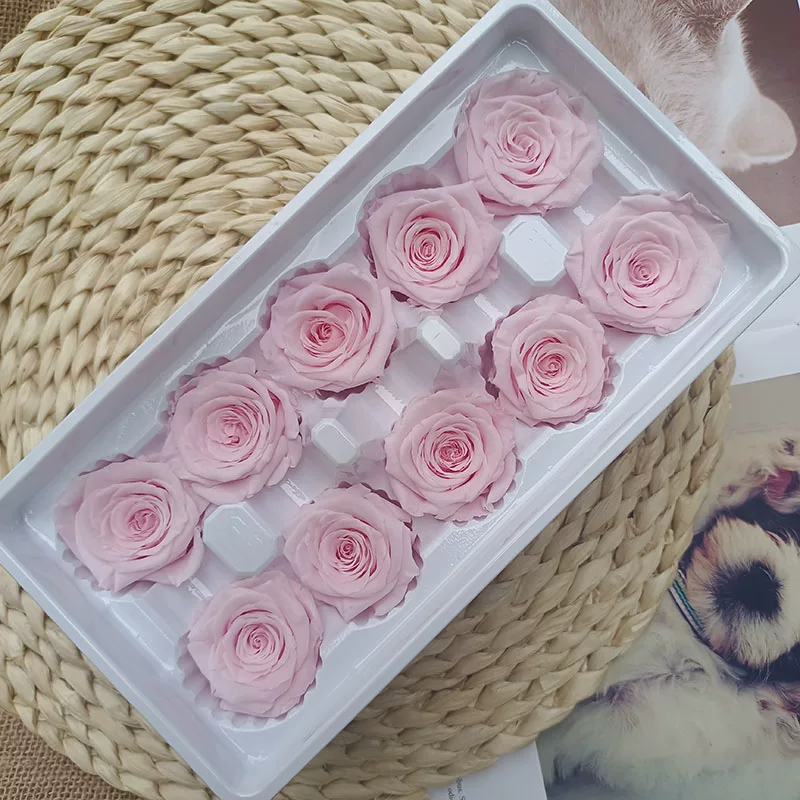 Иммортальная/бессмертная цветочная Diy материал роза B-уровня real flower засушенные цветы высококлассный ручной букет капучино набор целая коробка