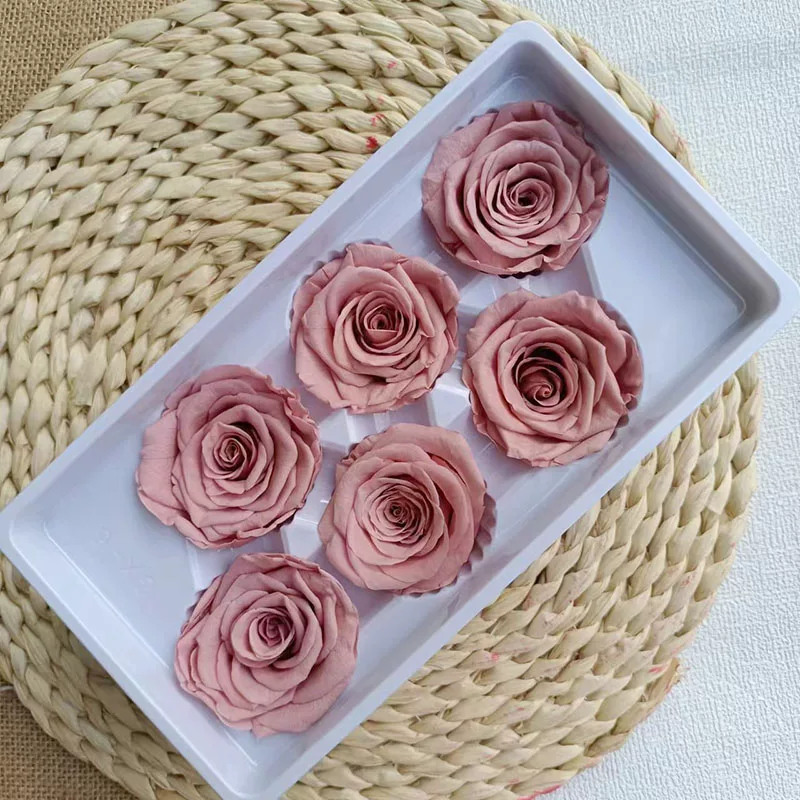 Иммортальная/бессмертная цветочная Diy материал роза B-уровня real flower засушенные цветы высококлассный ручной букет капучино набор целая коробка