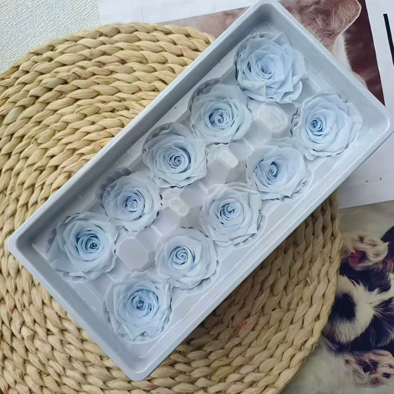 Иммортальная/бессмертная цветочная Diy материал роза B-уровня real flower засушенные цветы высококлассный ручной букет капучино набор целая коробка