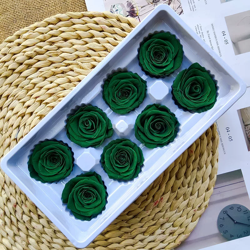Иммортальная/бессмертная цветочная Diy материал роза B-уровня real flower засушенные цветы высококлассный ручной букет капучино набор целая коробка