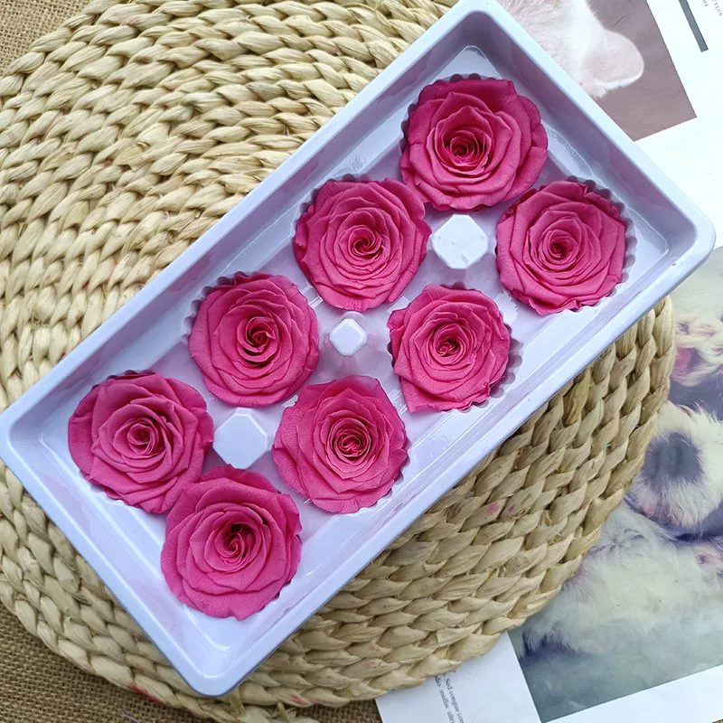 Иммортальная/бессмертная цветочная Diy материал роза B-уровня real flower засушенные цветы высококлассный ручной букет капучино набор целая коробка
