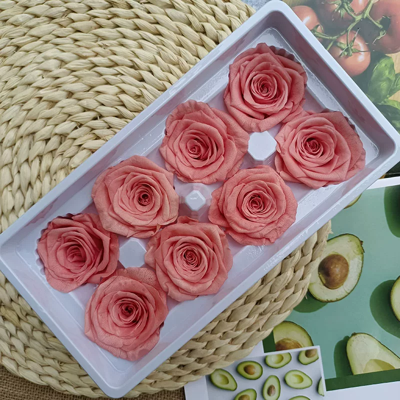 Иммортальная/бессмертная цветочная Diy материал роза B-уровня real flower засушенные цветы высококлассный ручной букет капучино набор целая коробка