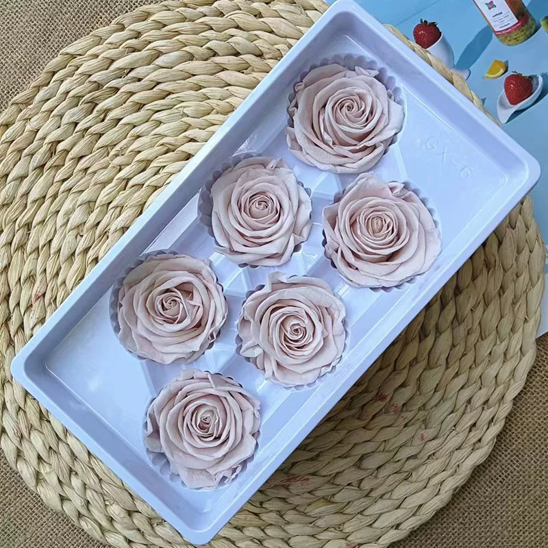 Иммортальная/бессмертная цветочная Diy материал роза B-уровня real flower засушенные цветы высококлассный ручной букет капучино набор целая коробка