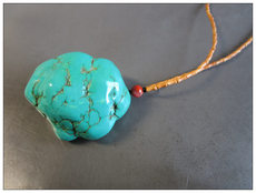 Кистлер 【绿松】绿松石手把件一枚