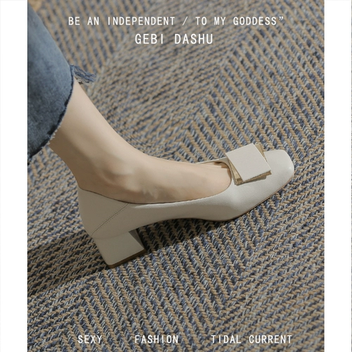 Обувь, универсальные туфли для матери на высоком каблуке, французский стиль