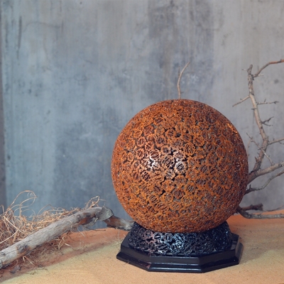 taobao agent Mountain walnut craftsmanship Qiankun transfer ball living room study home decoration decoration