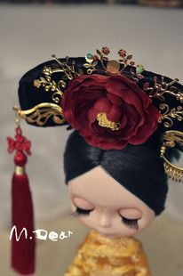 taobao agent Blythe Xiaoyu Ancient Fit Mini Baby Use the headgear flag to pull the finished product \ material bag