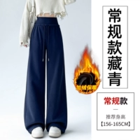 Темно-синий обычный стиль плюс бархат