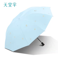 Плод — голубой (10-костный большой зонтик).