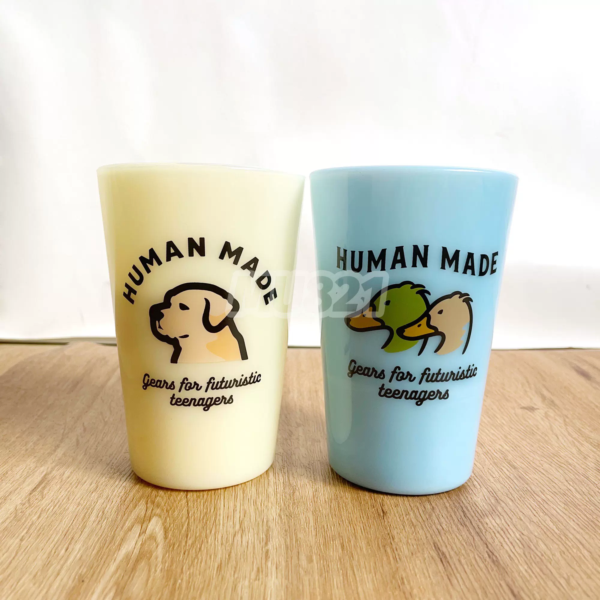 MU821现货HUMAN MADE MILK GLASS MUG 北极熊鸭子高脚杯马克杯子-Taobao