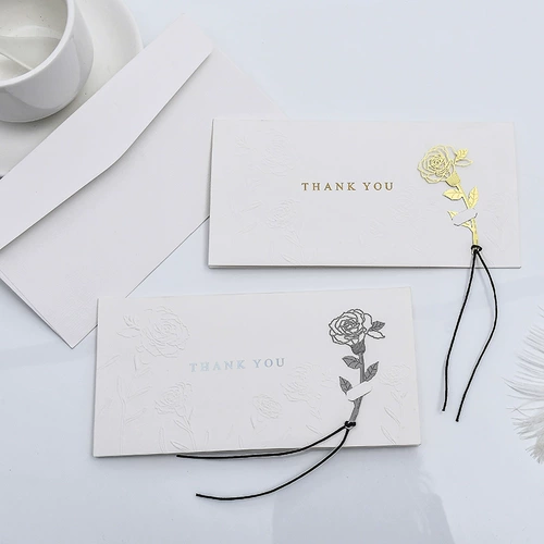 Творческие неровности День рождения лысая роза, открытка с благодарностью, благословение фестиваля Qixi Festival открытка Universal Folding and Figning Card