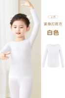 Белый эластичный топ [весна и осенний стиль]