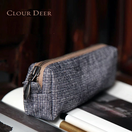 Оригинальный вместительный и большой ретро пенал подходит для мужчин и женщин для школьников, начальная и средняя школа