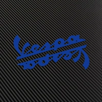 Синяя наклейка