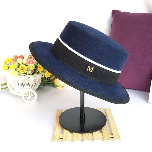 Демисезонная шерстяная ретро шапка, в западном стиле, в корейском стиле, популярно в интернете