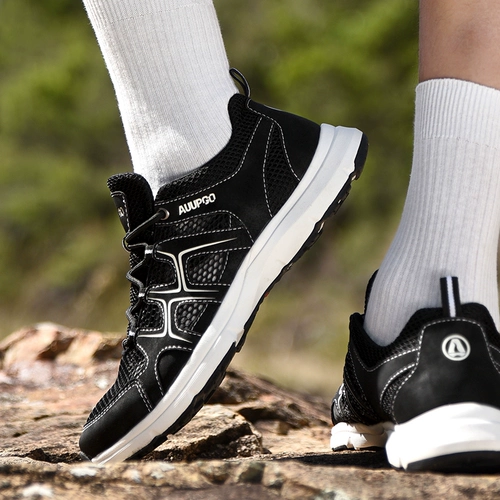 Летняя дышащая нескользящая обувь для скалозалания подходит для пеших прогулок для отдыха, для бега