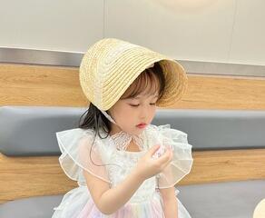 taobao agent Mori French Straw Hat Lace Cao Edited You Elegant Flat Hat Bonte BNTBB Hat Retro Photo