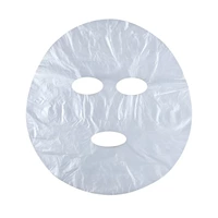 Косметическая маска для лица, пластиковая прозрачная наклейка, для салонов красоты, 100 штук