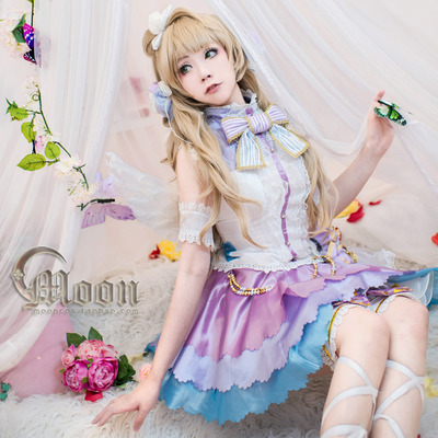 taobao agent Spot goods【Moon】High -end Custom LL White Valentine's Day Angel South Little Bird COSPLAY clothing