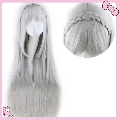 taobao agent Emilia COS -shaped wigs of Emilia Anime Server props from the beginning of zero