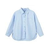 柒号童仓 Весенняя рубашка, детский универсальный галстук, тонкий жакет для отдыха, куртка, в корейском стиле