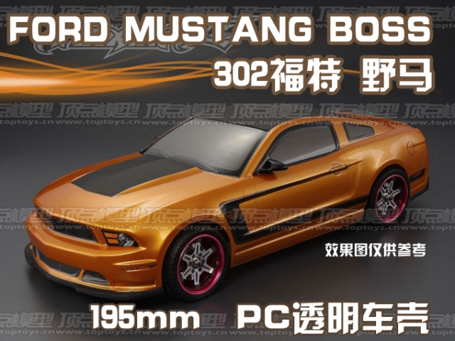 

Детали для дистанционного управления TBS180/PC FORD MUSTANG BOSS 302