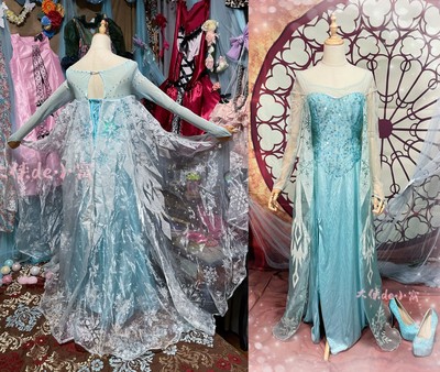 taobao agent Dress for princess, suit, “Frozen”, cosplay, halloween