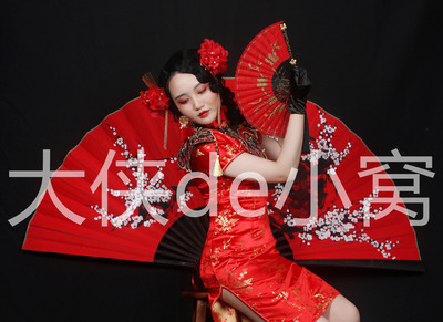 taobao agent [Custom] Fifth Personality Air Force COS COS Set Accessories Dance Girl Cheongsam