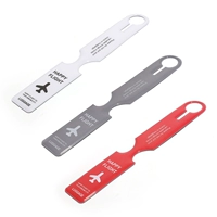 Самолет, багажная бирка, 3 шт