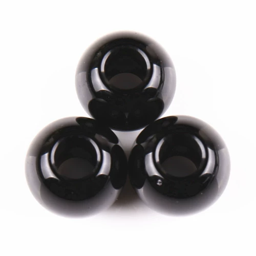 Черные бусины, аксессуары, плетеный мобильный телефон ручной работы, аксессуар для волос, резинка для волос, связать своими руками