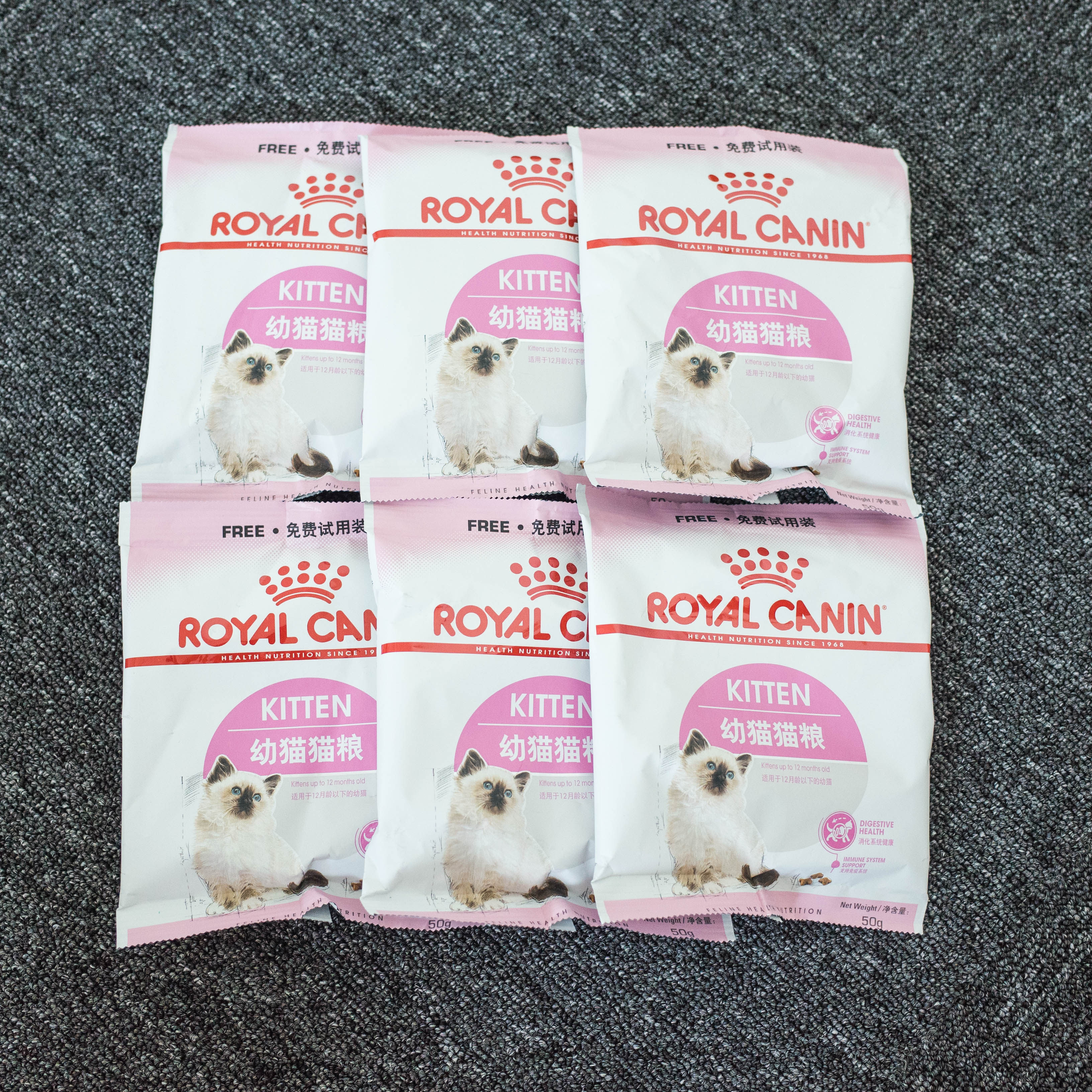 【试用评测】皇家幼猫粮k36/50g×6