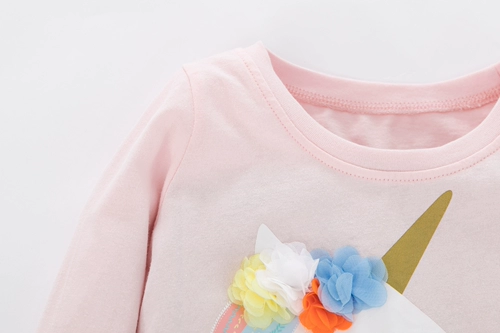 Осенний хлопковый детский базовый приятный телу лонгслив, детская одежда, 6 лет