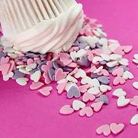[Романтический белый порошковый пурпурный любовь] Импортированные сахарные таблетки сахарные бусинки, мини -палочный пирог декоративный сахар 16G