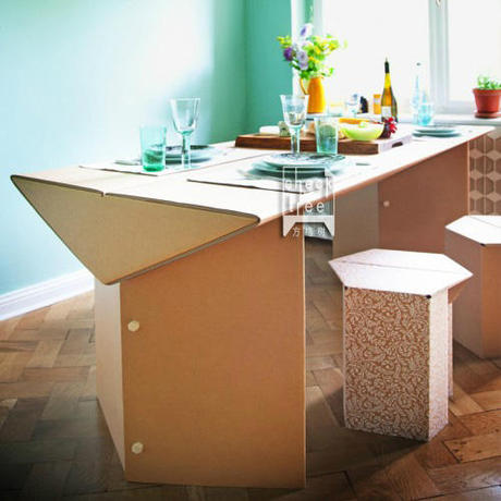 瓦楞纸板家具 纸家具 纸板家具 纸质家具时尚大气简约 纸制品