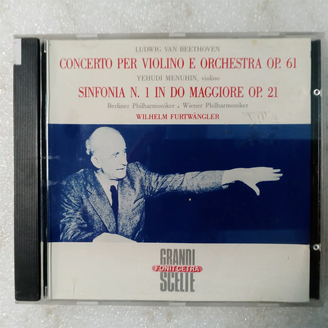 Концерт для скрипки Бетховена Мелкси́нс Фони́т Четра первый CD CD