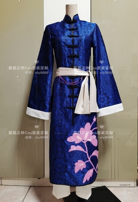 taobao agent Oly-black deacon Liu COS clothing customized gorgeous gown hand-painted pattern