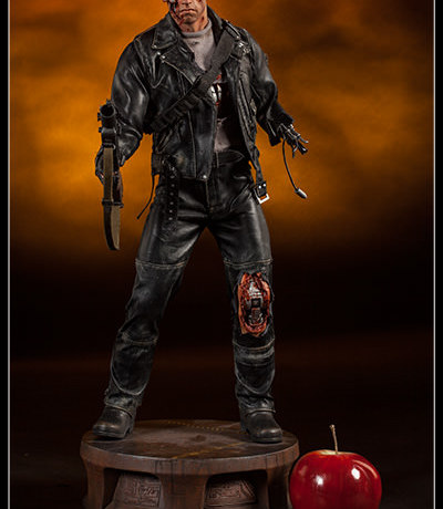 sideshow terminator 终结者 战损版 t800 阿诺全身像 pf 现货