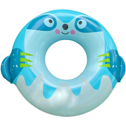 Мультяшный плавательный круг для школьников, надувная альпака, начальная и средняя школа, котенок, кот, подходит для подростков