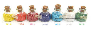 Japanese import beaded bracelet handmade, beads, 2mm, 7 colors