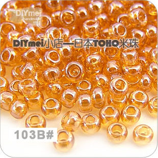 [103B] 2mm transparent pearl light series Japan Toho Dongbao imported rice pearl DIY beaded material
