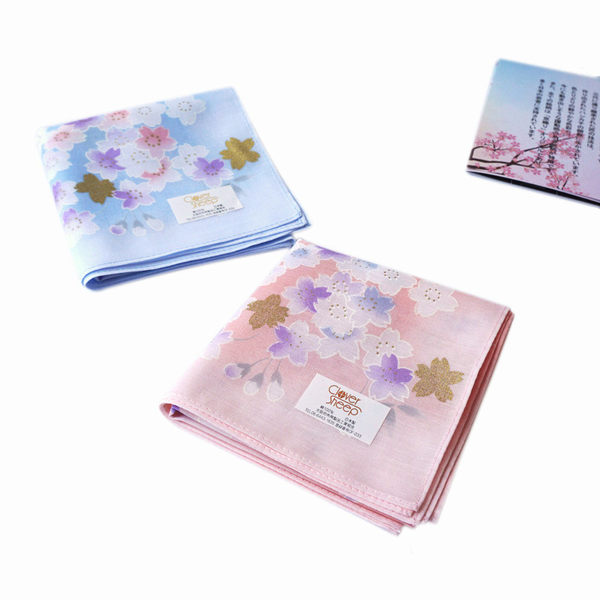 Японский импортный хлопковый мягкий носовой платок, украшение, шарф