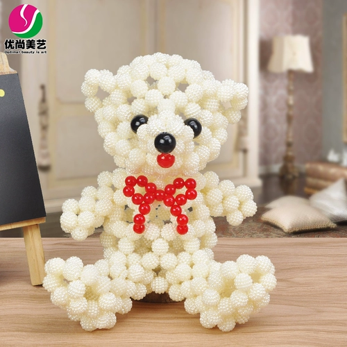 Бусины с бусинами, набор материалов, милый плетеный аксессуар ручной работы, DIY