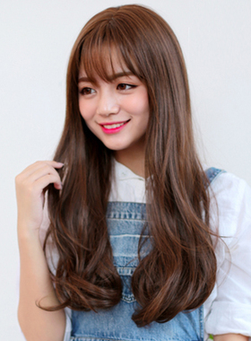 【同款假发】_斜刘海大波浪图片_明星假发价格_搭配分享 - 爱逛街