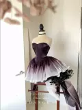 [POSHEPOSE Chuling Haute Couture Ruxin·Только один магазин] Платье Black Swan Dress в наличии