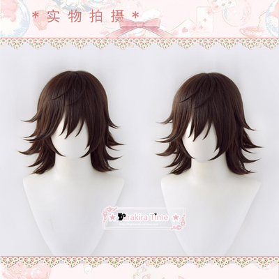 taobao agent [KT] Fengdu Detective Zuo Xiangtaro Kamen Rider W Cosplay wig Dark Brown Anti -Warm