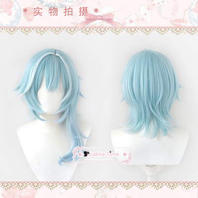 taobao agent [Kiratime] Original God Yoshiya Eula Cosplay wig Simulation scalp picking model