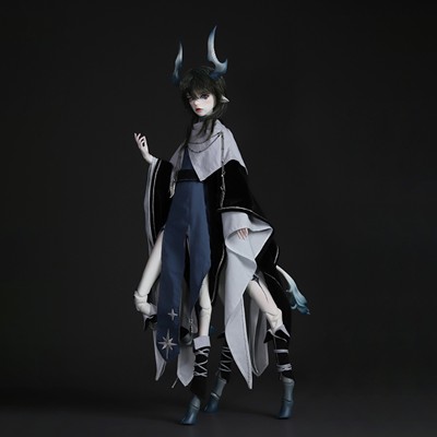 taobao agent Guancang] BJD Yougu Dien 1/4 male three -generation deer version of Star Chen guidance four -point special beast ears SD doll full set
