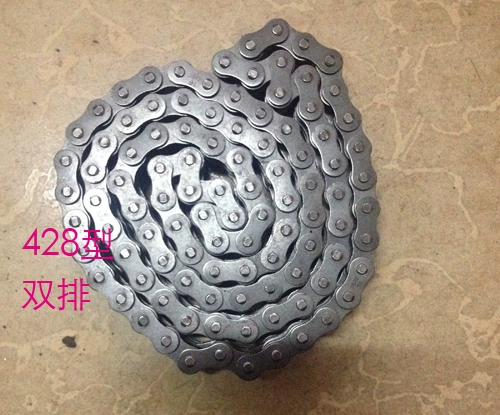 Двойной цепь двигателя двигателя двигателя двигателя DC 428 Тип 66 Раздел 68 раздел, 86 Раздел 102 Секция