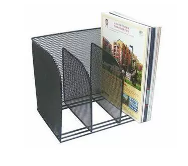 Интегрированная металлическая сетчатая сетка Три -гридная железная сетчатая рамка организует сценарий Книги